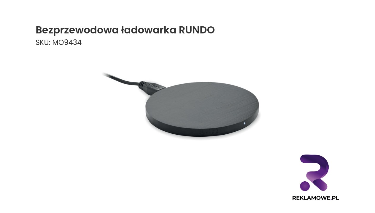 Bezprzewodowa ładowarka RUNDO na biurko