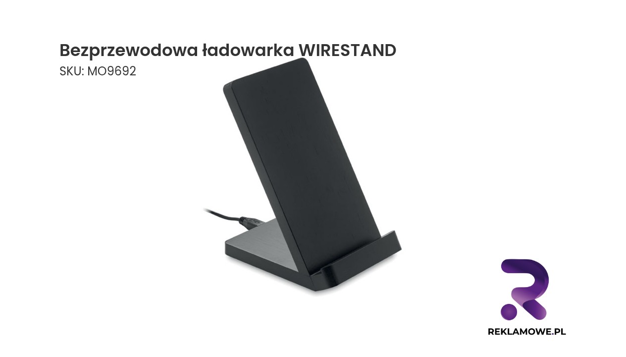 Bezprzewodowa ładowarka WIRESTAND na biurko