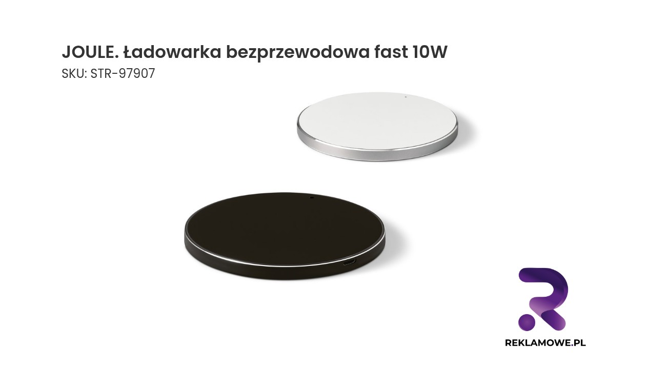 JOULE. Ładowarka bezprzewodowa fast 10W z aluminium i ABS JOULE ładowarka bezprzewodowa szybka 10W