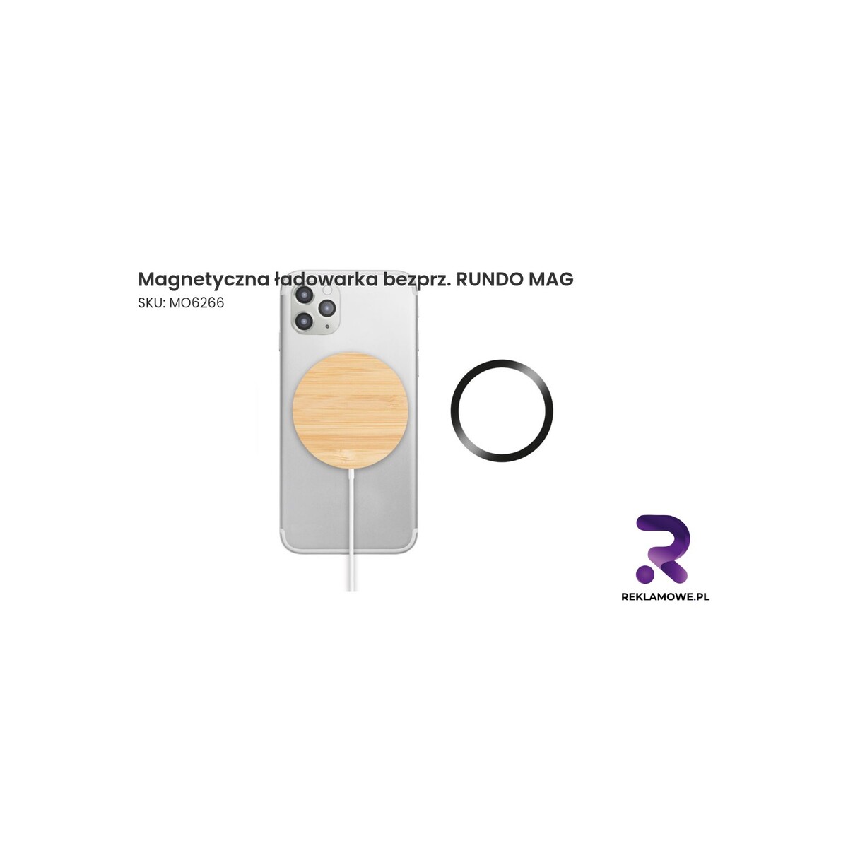 Magnetyczna ładowarka bezprzewodowa RUNDO MAG