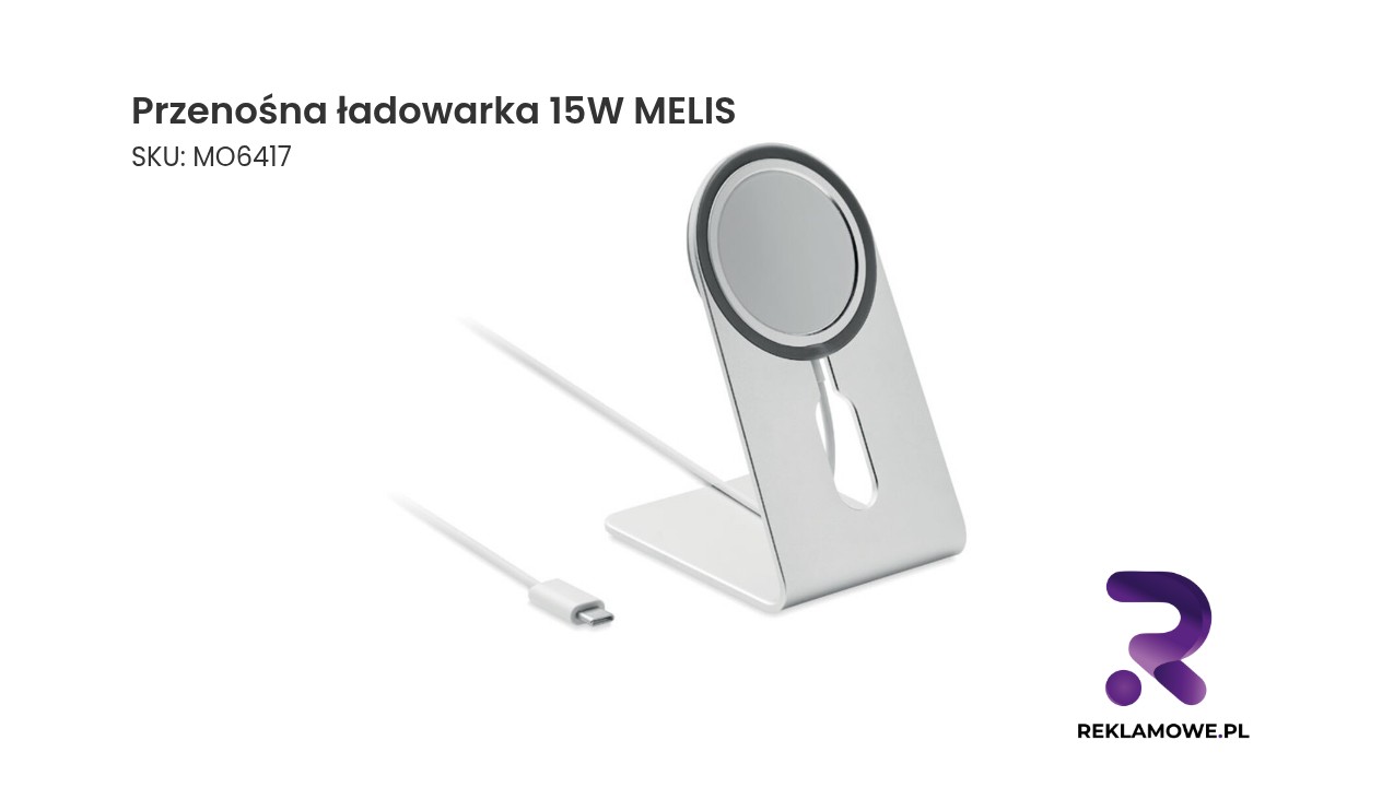 Przenośna ładowarka 15W MELIS Przenośna ładowarka 15W marki MELIS