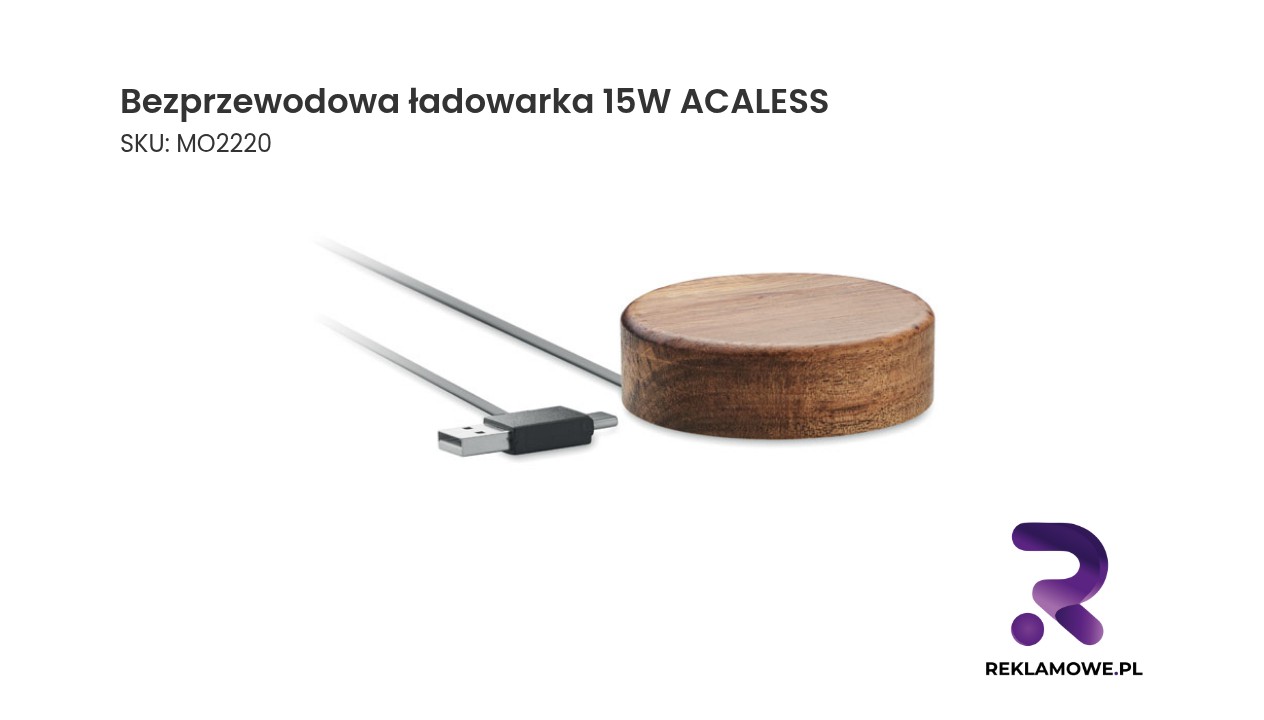 Bezprzewodowa ładowarka 15W marki ACALESS