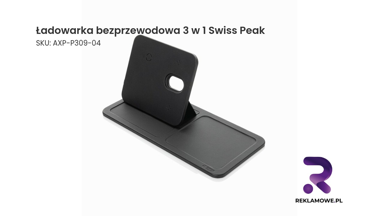 Ładowarka bezprzewodowa 3 w 1 Swiss Peak