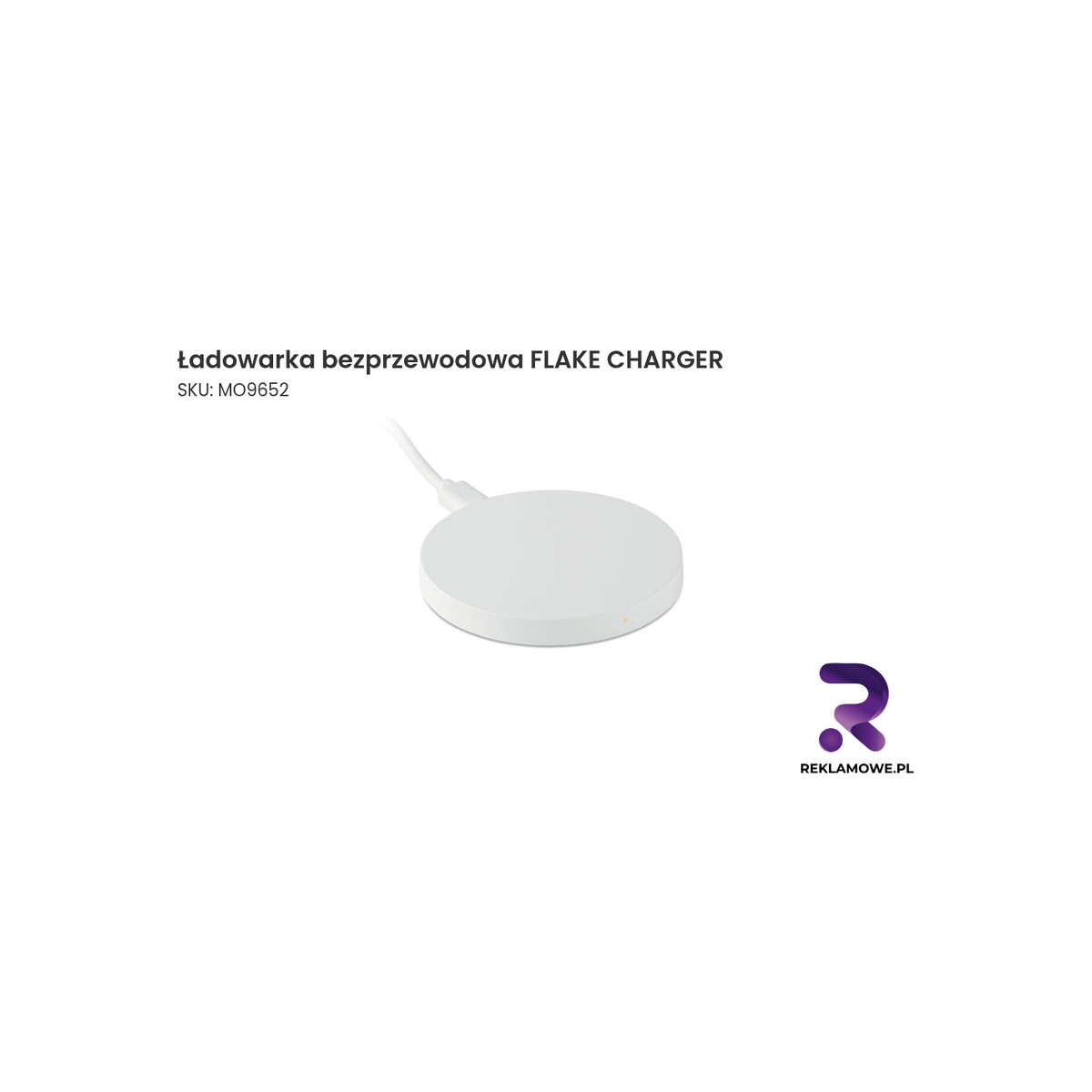 Ładowarka bezprzewodowa FLAKE CHARGER - nowoczesna ładowarka indukcyjna do smartfona