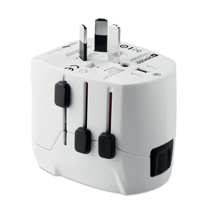 2x USB. 3-gniazda hub PRO LIGHT USB mo9322-06