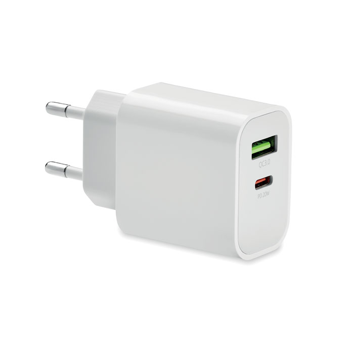 Ładowarka USB 18W 2 porty PORT mo6879-06