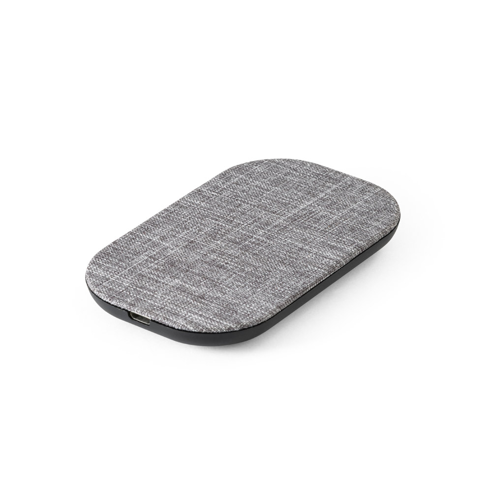 RENEWAL CHARGER. Superszybka ładowarka bezprzewodowa 15 W wykonana w przetworzonego PET (100% rPET) 97093_set