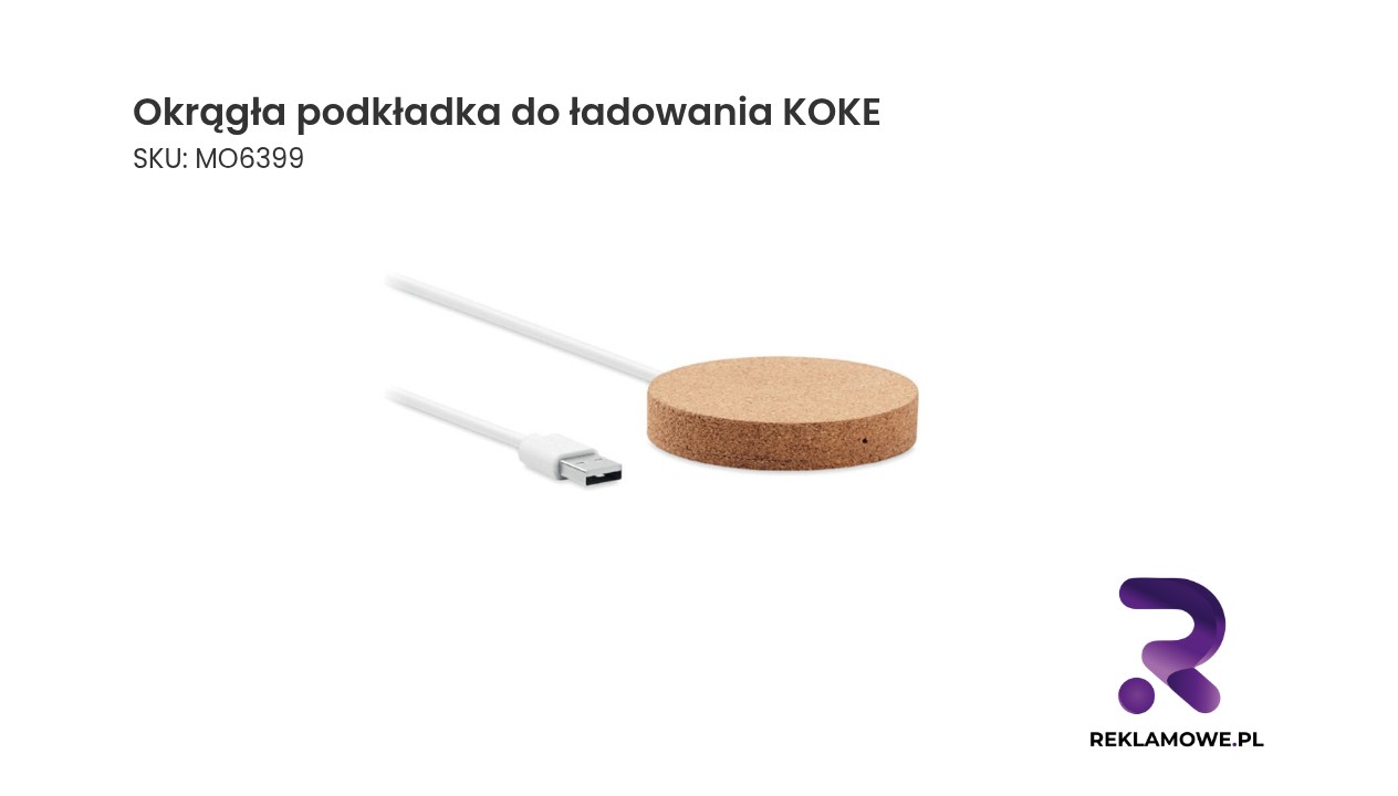 Okrągła podkładka do ładowania KOKE