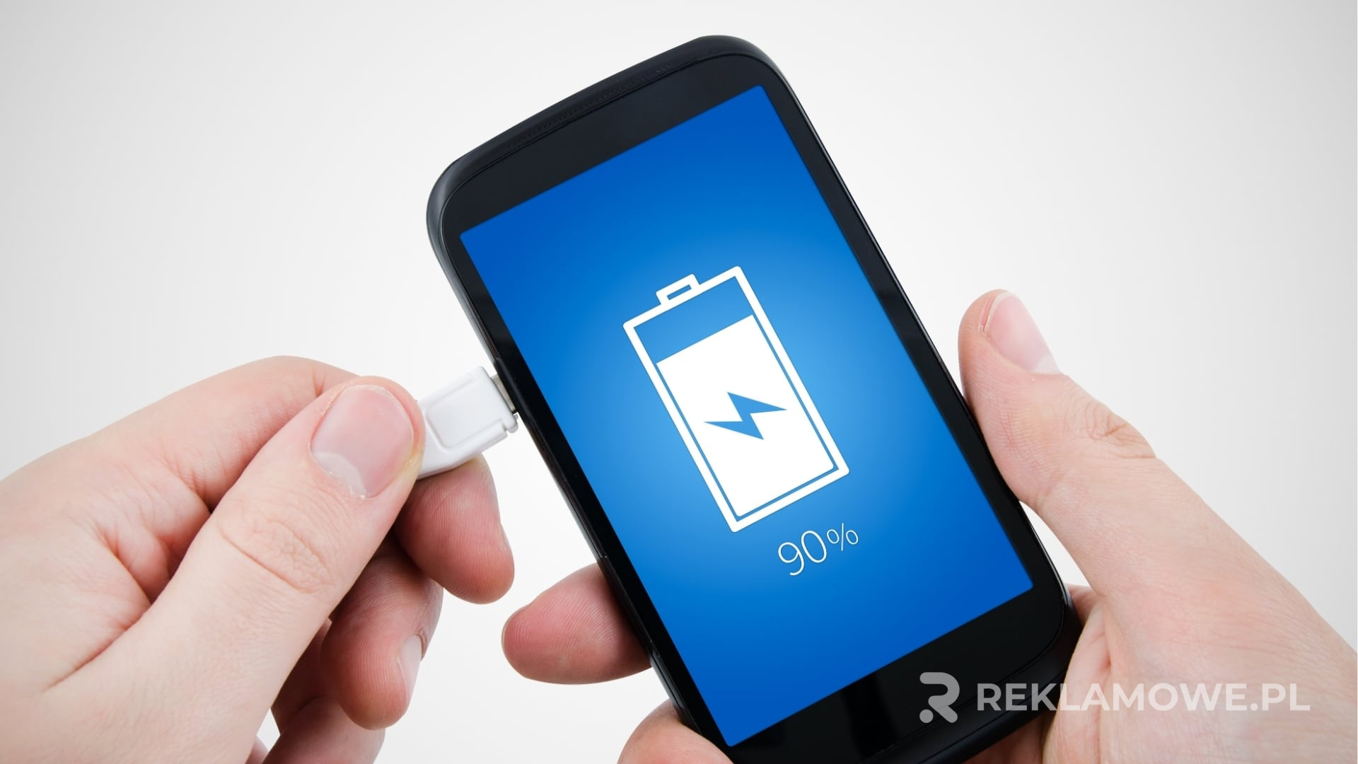 Ładowarka reklamowa w użyciu